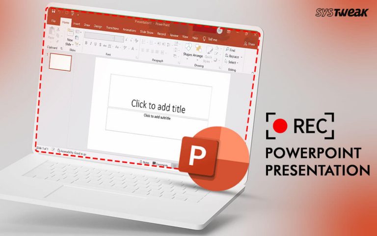 Record a PowerPoint Presentation with audio and video