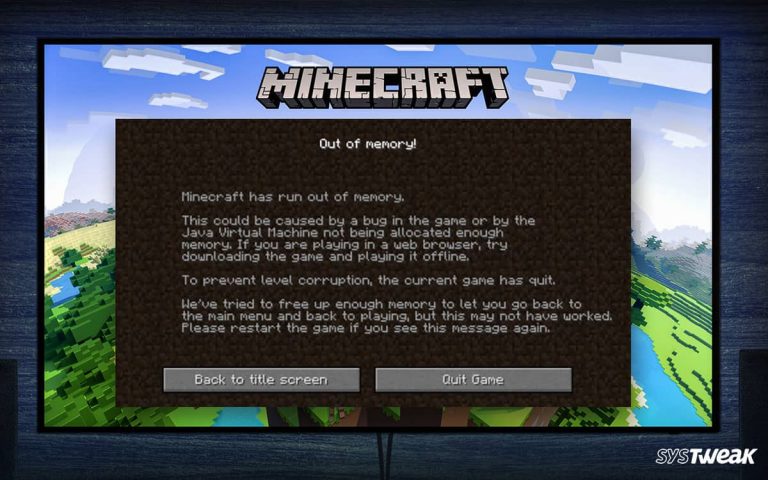 Minecraft-Has-Run-Out-of-Memory-Fixed