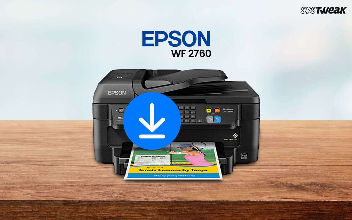 Download & Update Epson WF 2760 Drivers