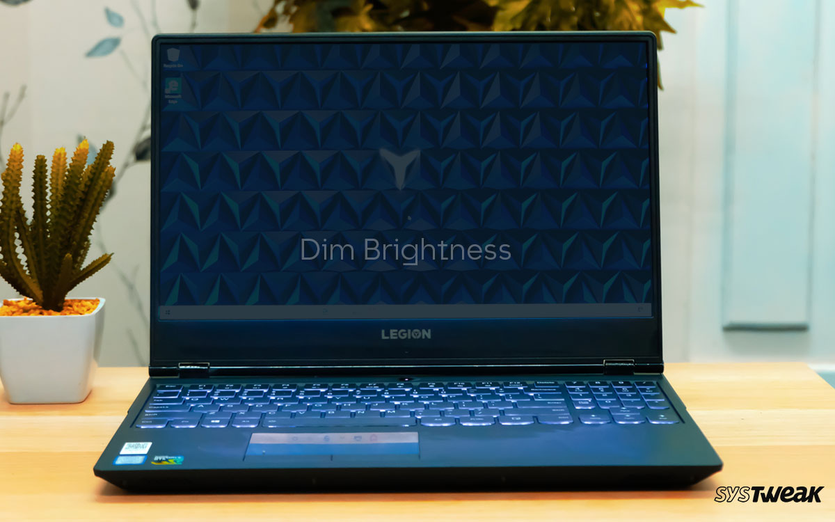 Fix Lenovo Screen Brightness Dim Issue